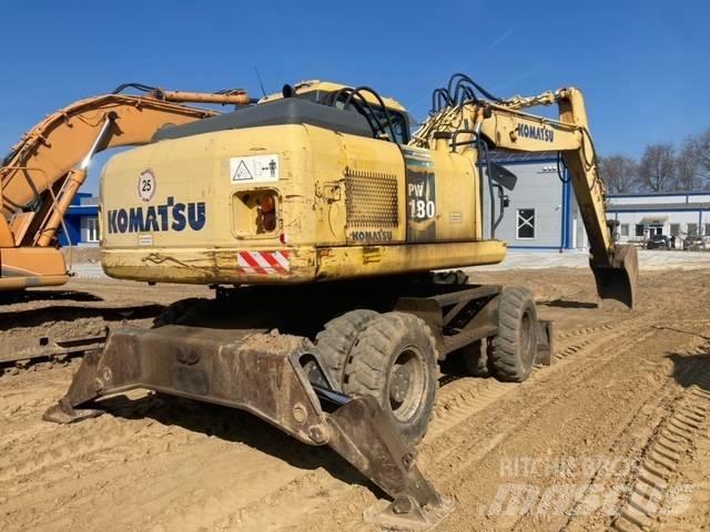 Komatsu PW 180-7K Колесни екскаватори