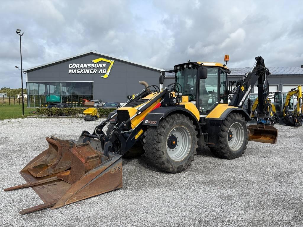 Huddig 1260D Товарач със заден ексватор