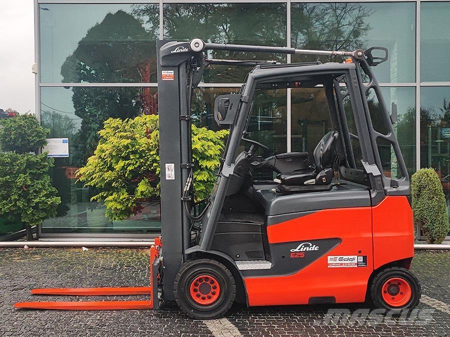 Linde E25H-01/600 Електрически вилични кари-повдигачи