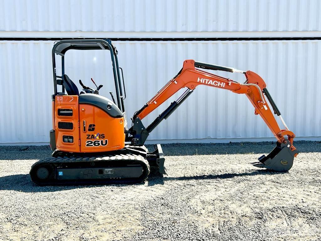 Hitachi ZX26U-5N Мини екскаватори < 7 т