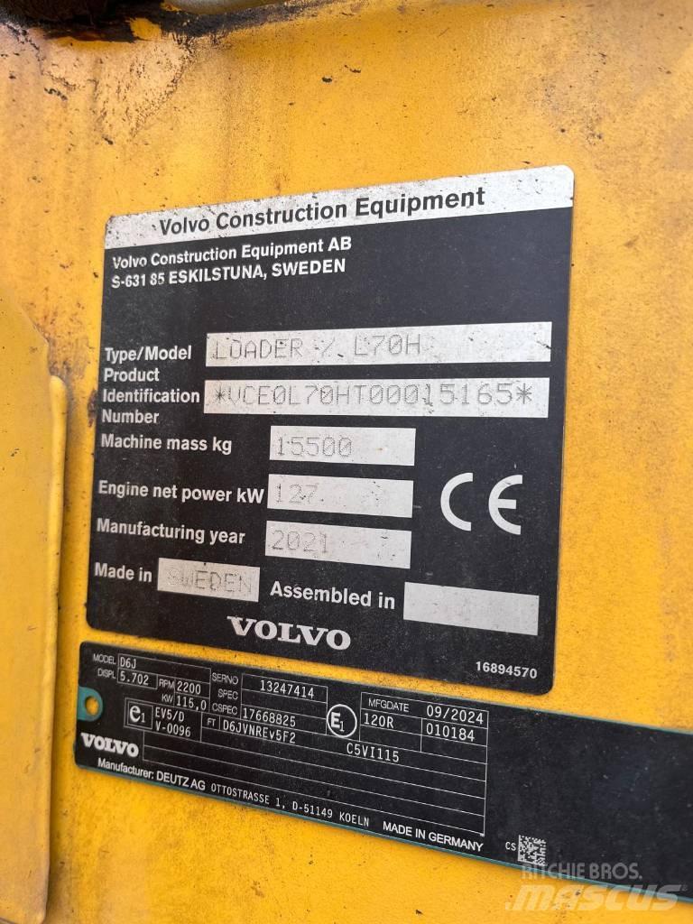 Volvo L 70 H Колесни товарачи