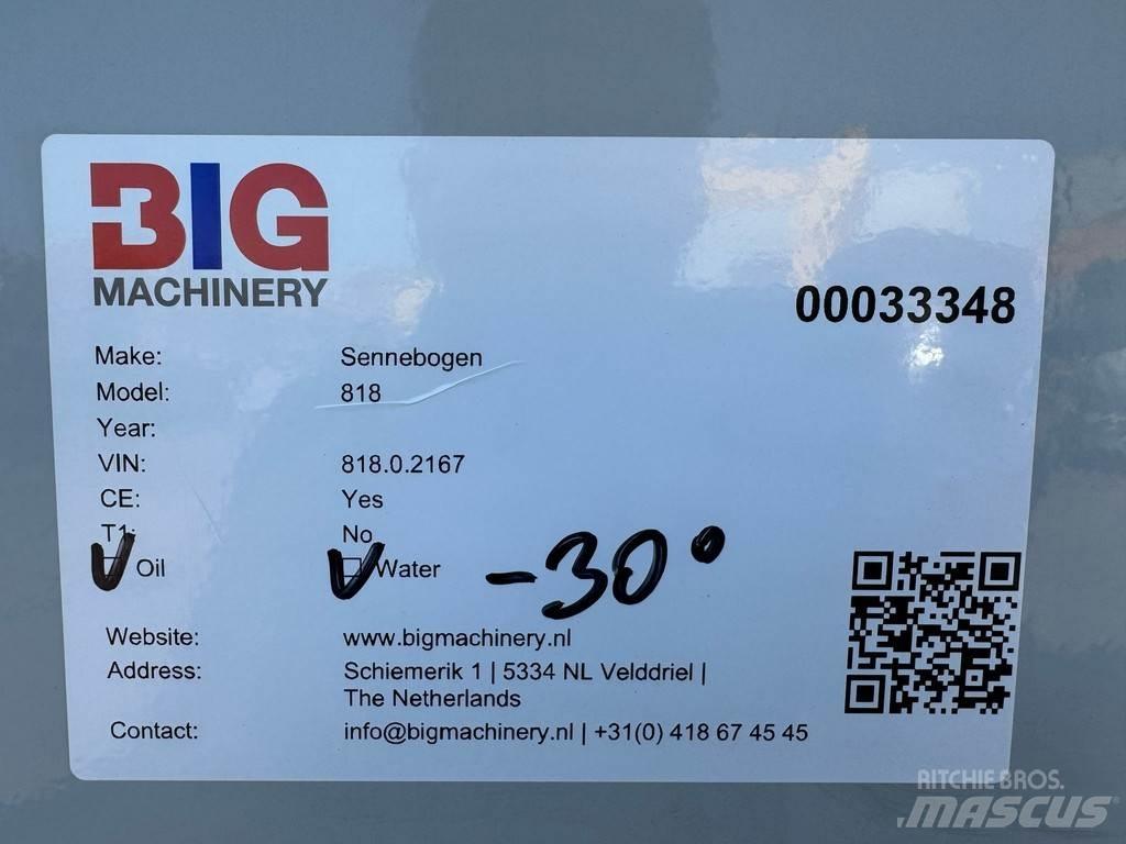 Sennebogen 818E Колесни екскаватори