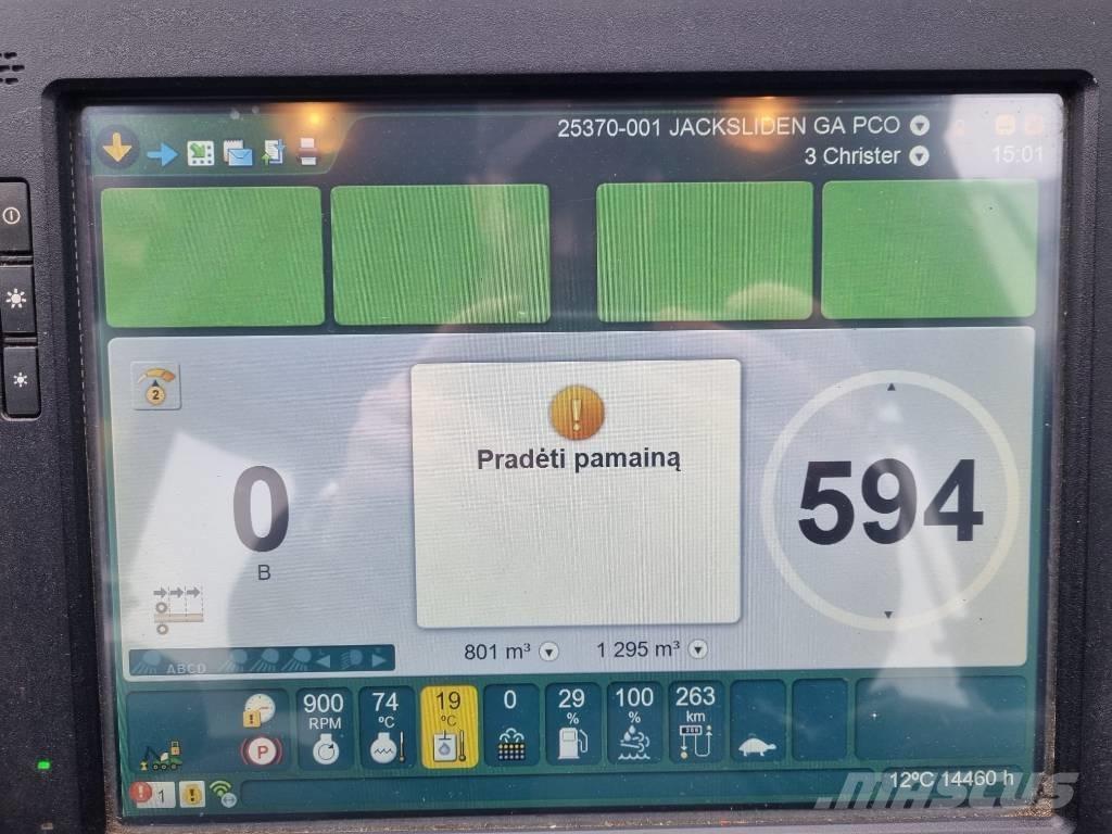 John Deere 1170 G Харвестери