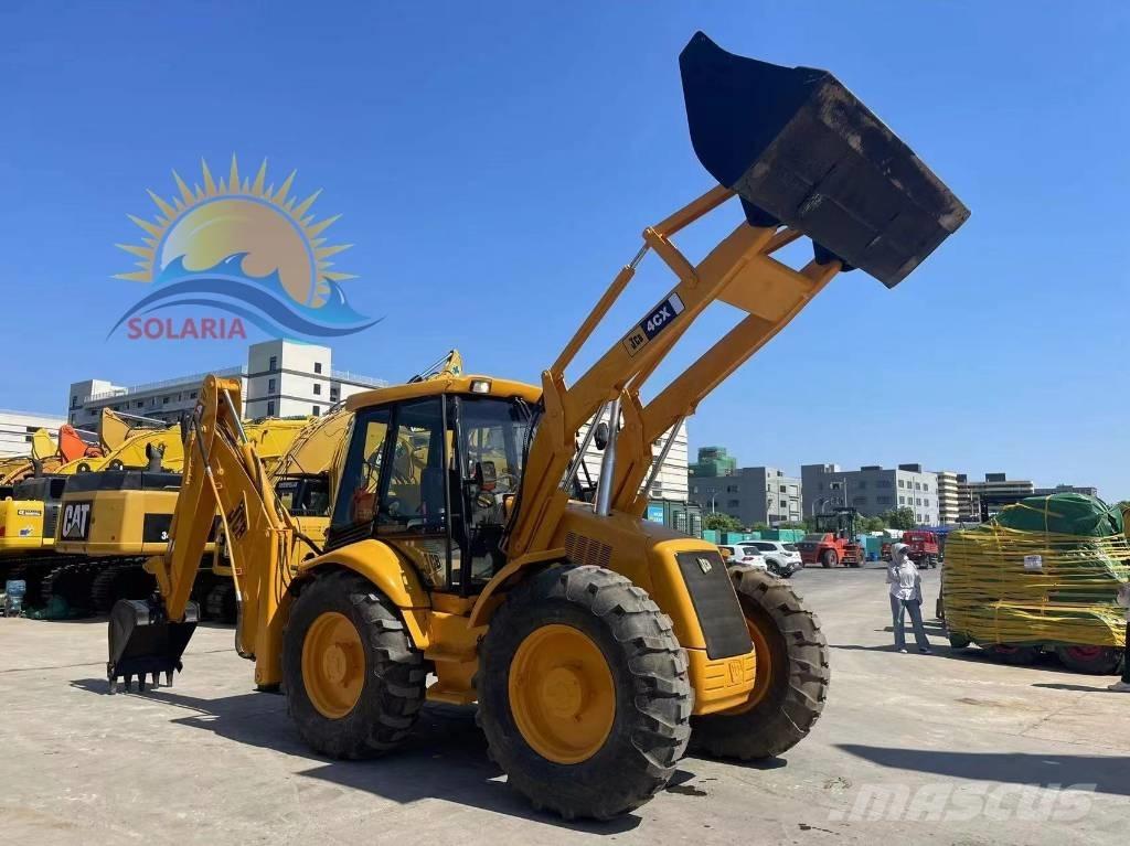 JCB Vibromax 4CX Товарач със заден ексватор