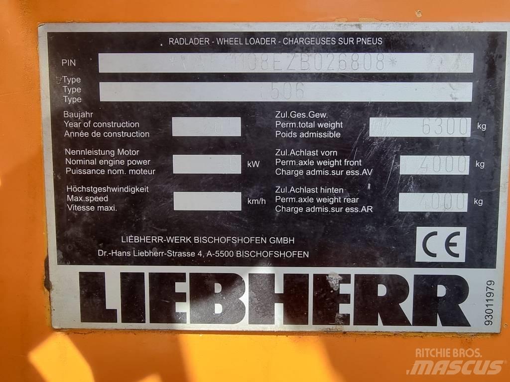 Liebherr L 506 Колесни товарачи