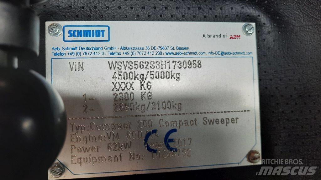 Schmidt Swingo 200 Автоматични метачки с четки