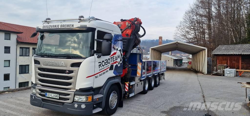 Scania G 490 Автокранове