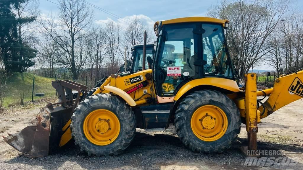 JCB 4 CX Товарач със заден ексватор