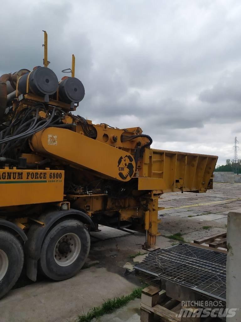 CBI 6800 T Дробилки за клони