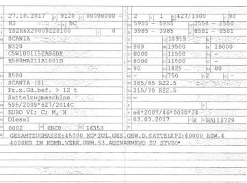 Scania R 580 Влекачи