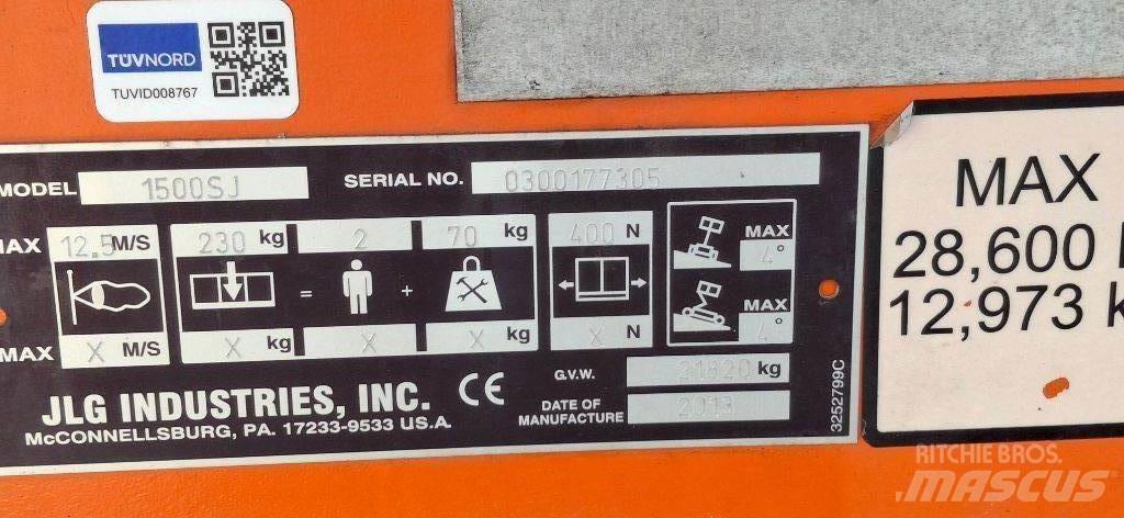 JLG 1500SJ Телескопични повдигачи
