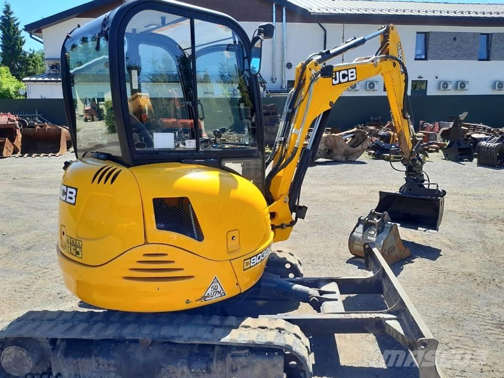 JCB 8030 Мини екскаватори < 7 т