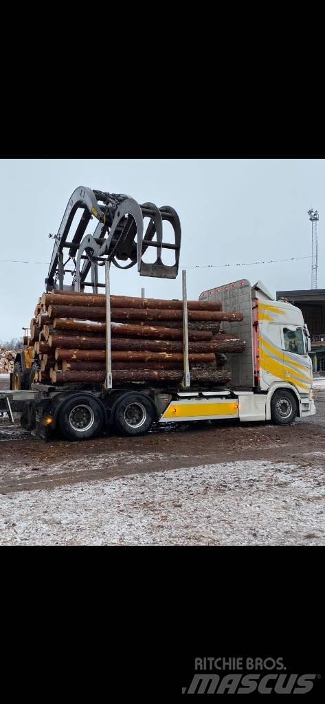 Scania R 650 За превоз на дървени трупи