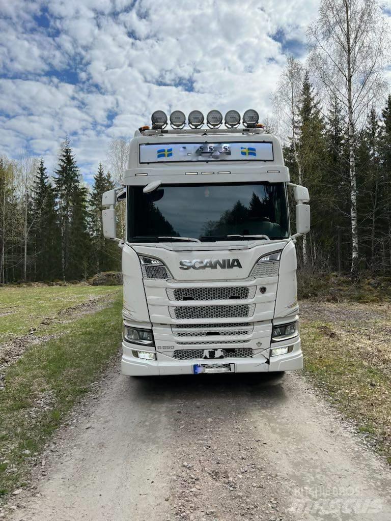 Scania R 650 За превоз на дървени трупи