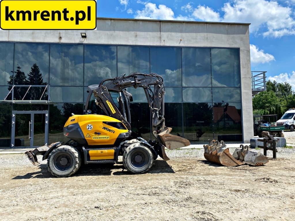 Mecalac 9 MWR. Колесни екскаватори