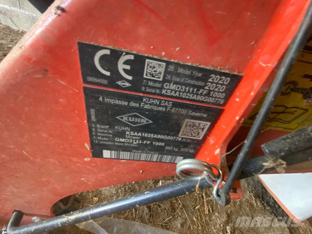 Kuhn GMD 3111 ff Косачки