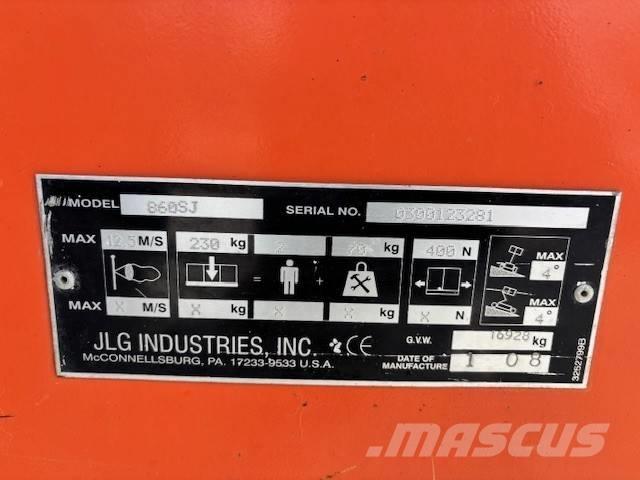 JLG 860 SJ Телескопични повдигачи
