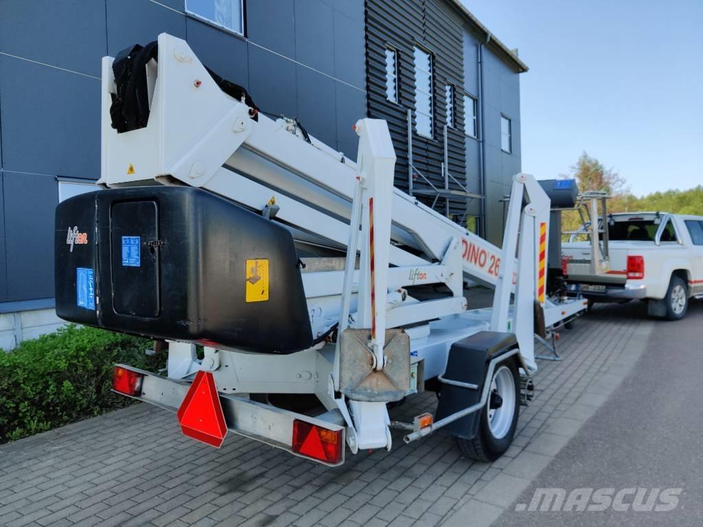 Dino 260 XTD Skylift Моторизирани платформи с ремарке