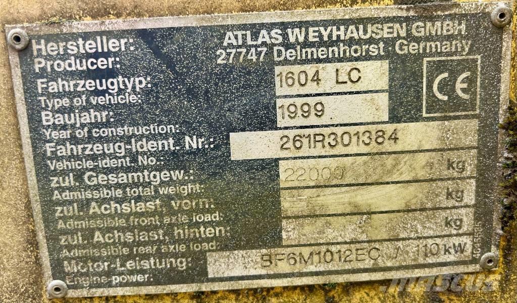 Atlas 1604 LC Верижен екскаватор