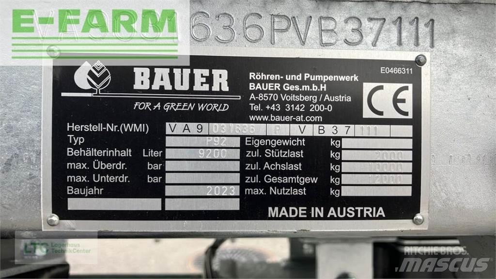 Bauer p 92 Други машини за торене и аксесоари