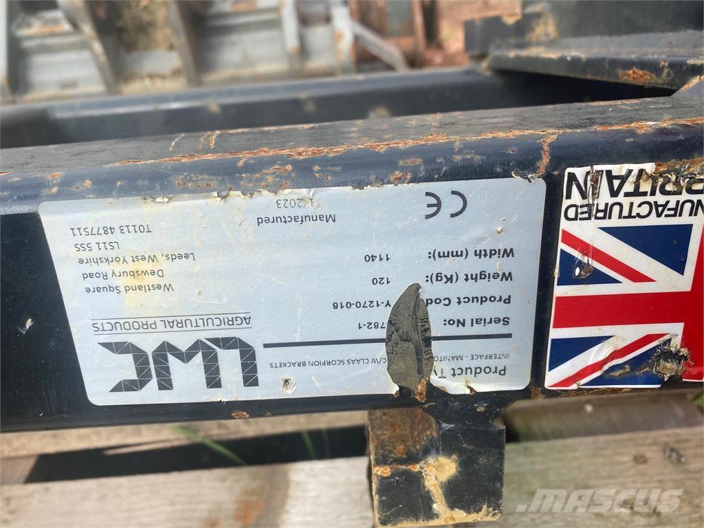  ADAPTOR PLATE Телескопични товарачи за селското стопанство