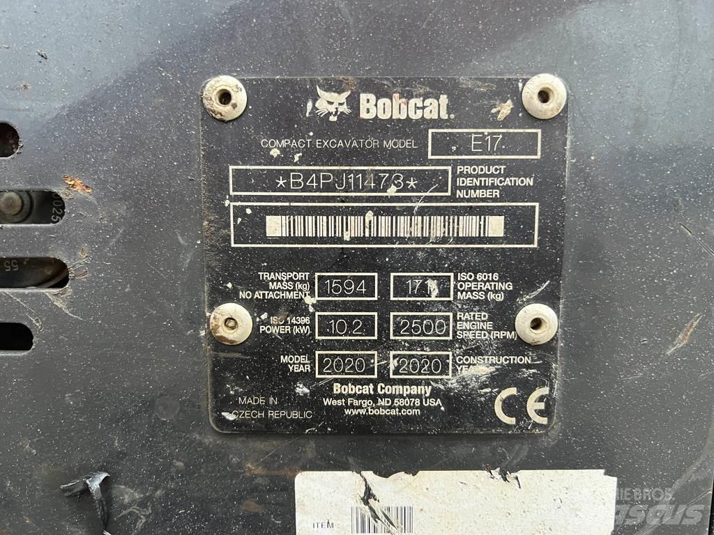Bobcat E17 Мини екскаватори < 7 т