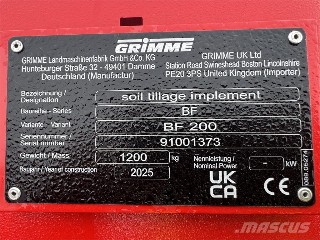 Grimme BFL200 Селскостопанство - Други