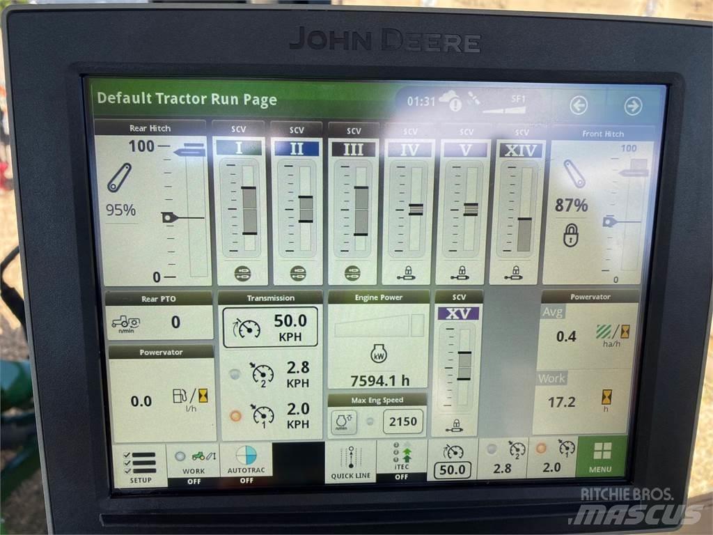 John Deere 8R370 Трактори