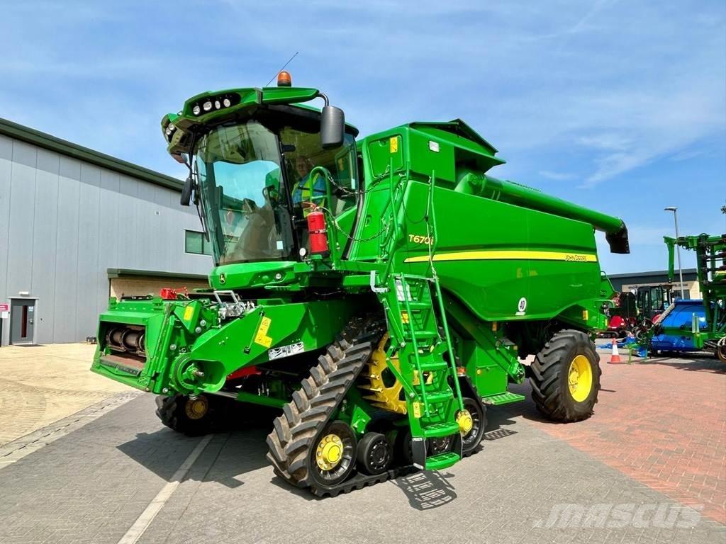 John Deere T670 Комбайни