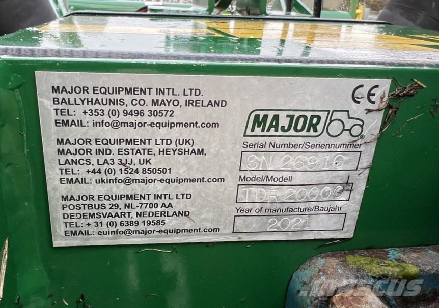 Major TDR20000 Стъблорезачки