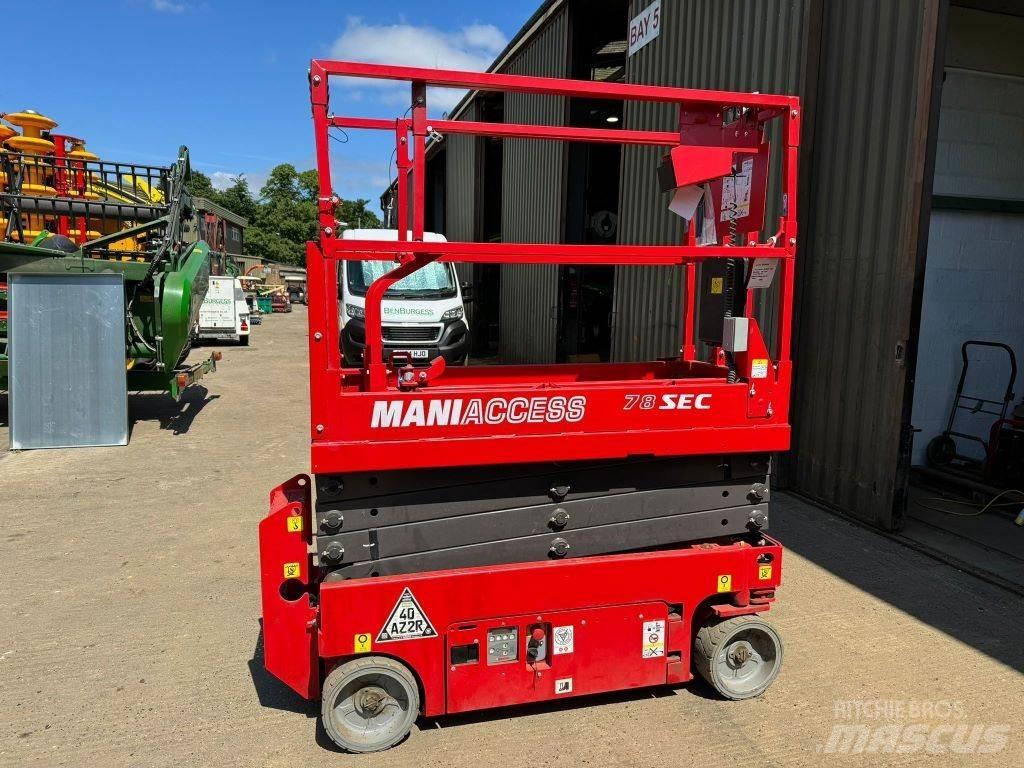 Manitou 78 SEC Ножични работни платформи