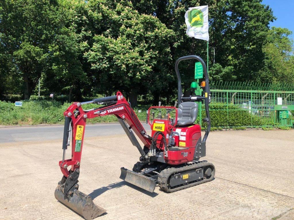 Yanmar SV08-1C Средни екскаватори 7т - 12т