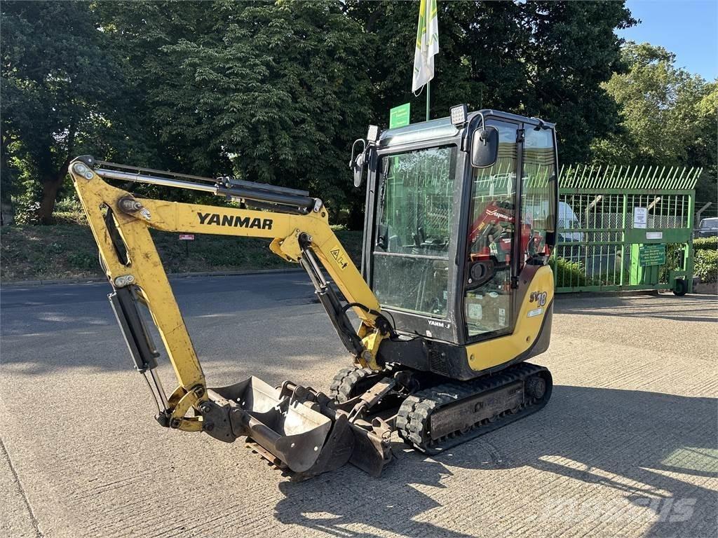 Yanmar SV18 Средни екскаватори 7т - 12т