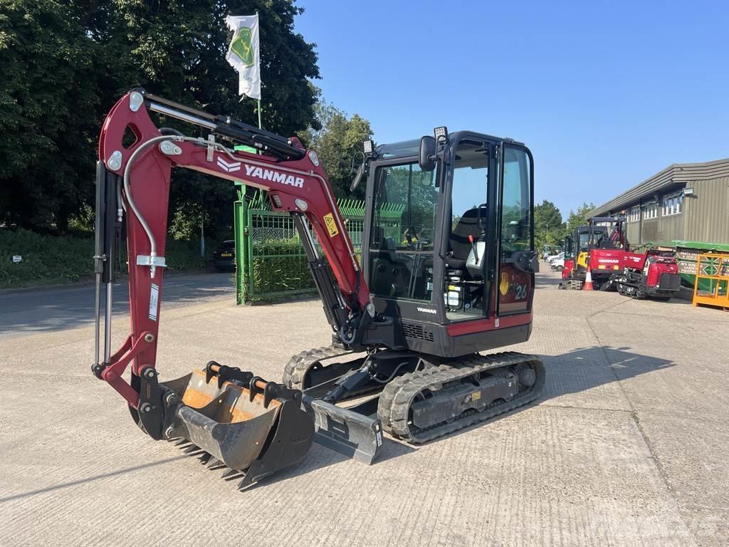 Yanmar SV26 Средни екскаватори 7т - 12т