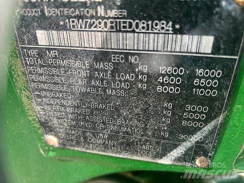 John Deere 7290R Трактори