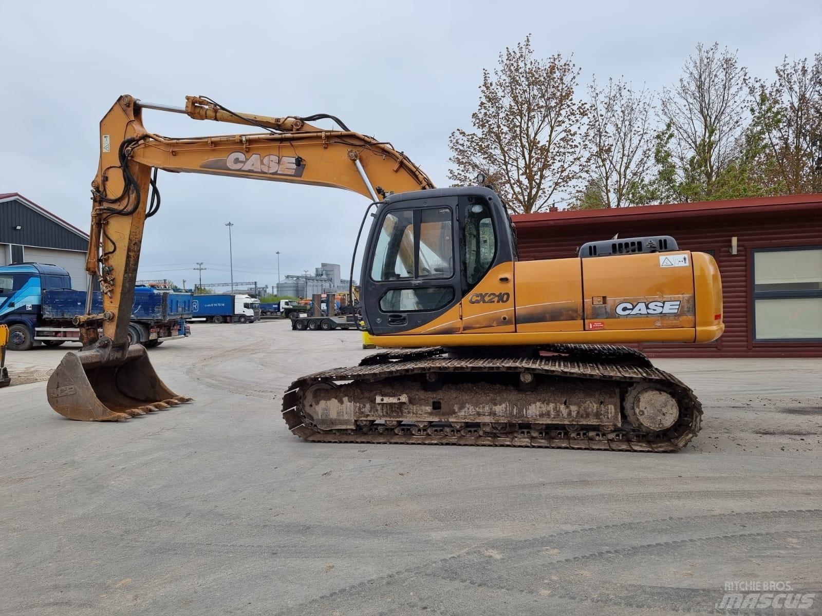 CASE CX 210 LC Верижен екскаватор