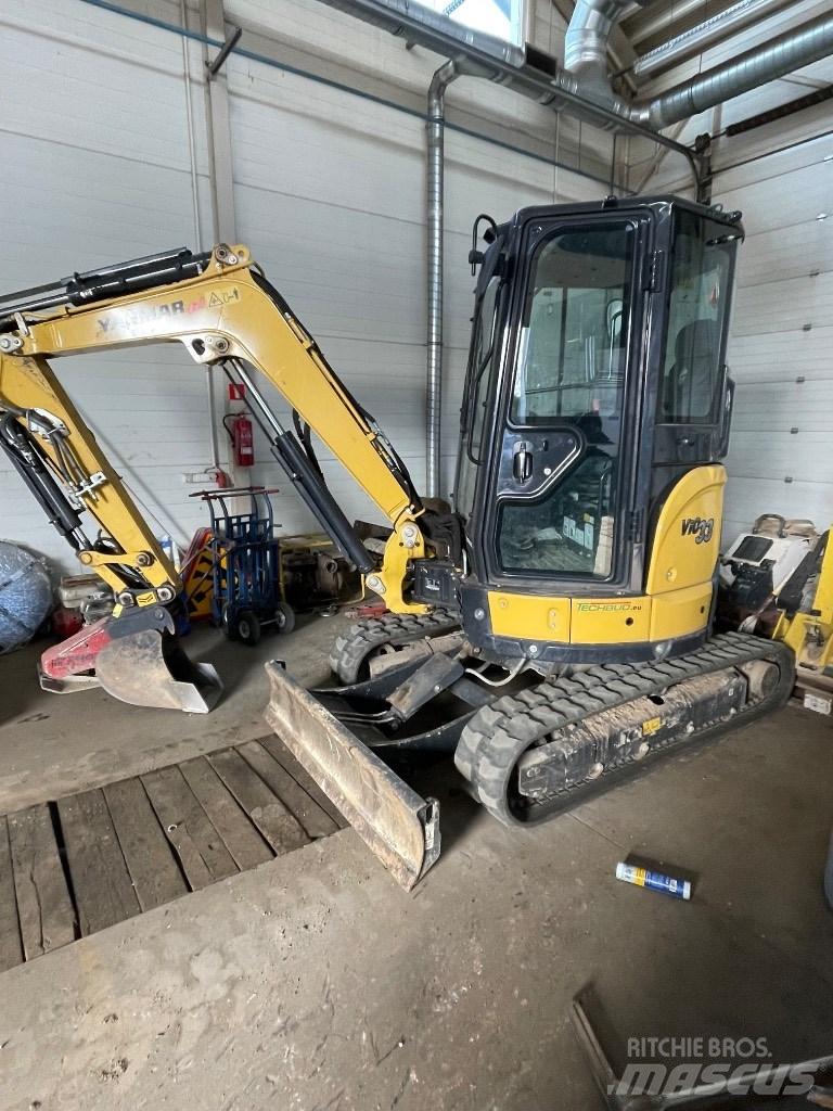 Yanmar Vio 33 Мини екскаватори < 7 т