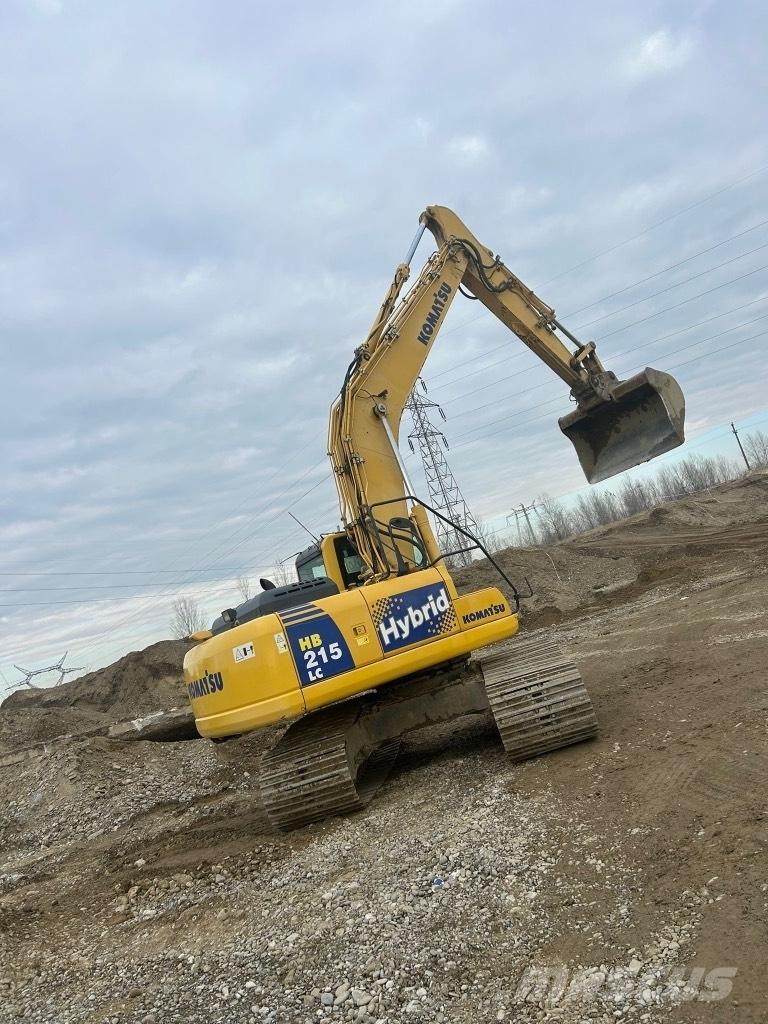 Komatsu HB 215 LC-1 Оси
