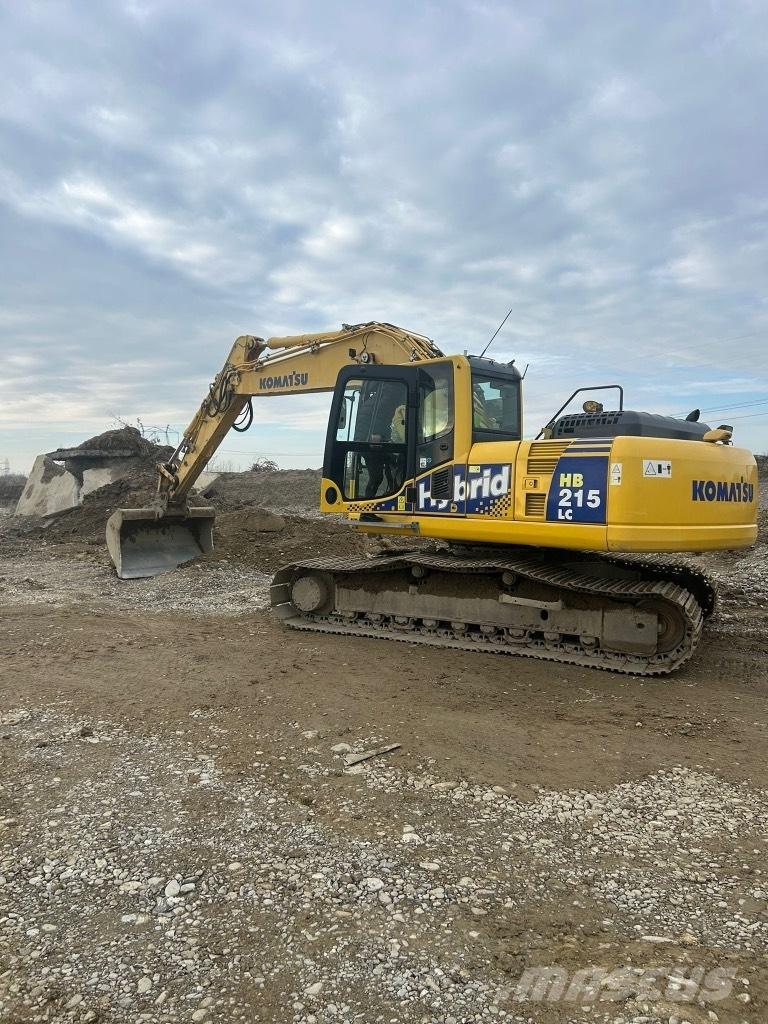 Komatsu HB 215 LC-1 Оси

