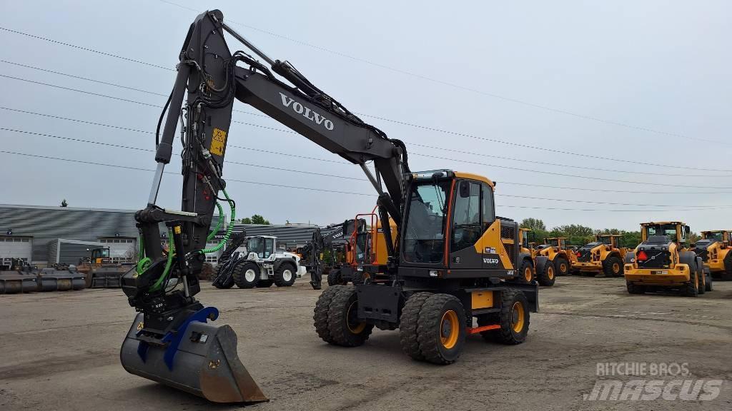 Volvo EWR 170 E Колесни екскаватори