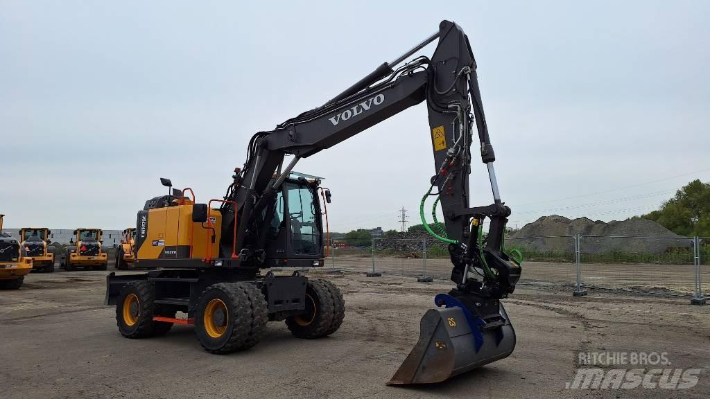 Volvo EWR 170 E Колесни екскаватори