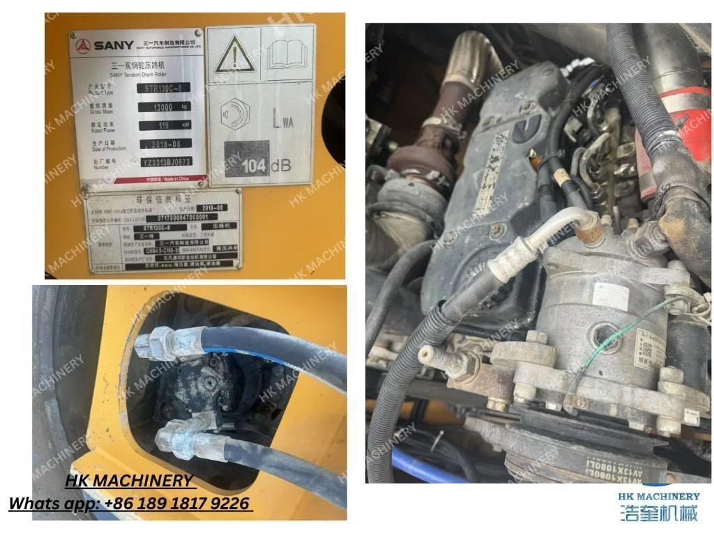 Sany STR130C Двойни барабанни ролки
