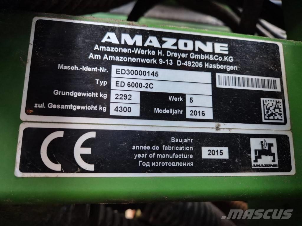 Amazone ED 6000-2C Редосеялки