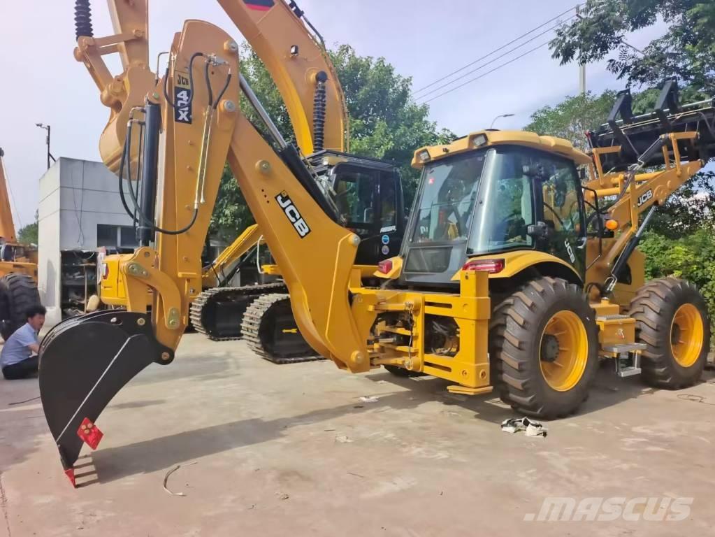 JCB 4 CX Товарач със заден ексватор