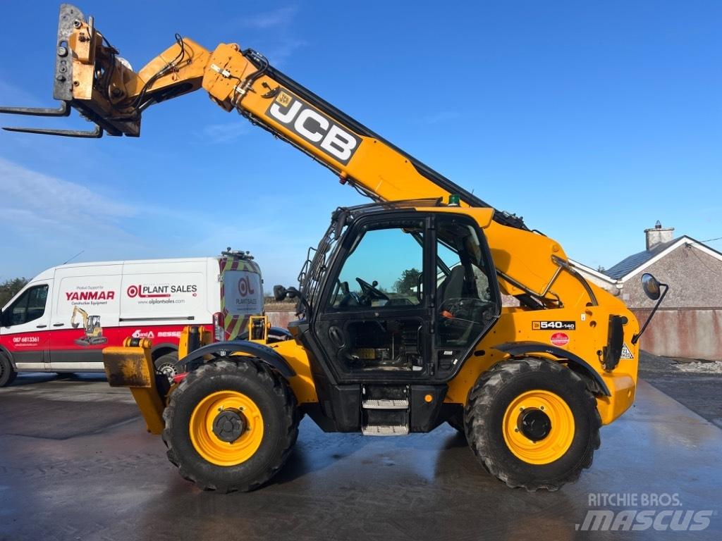 JCB 540-140 Hi Viz Телескопични товарачи