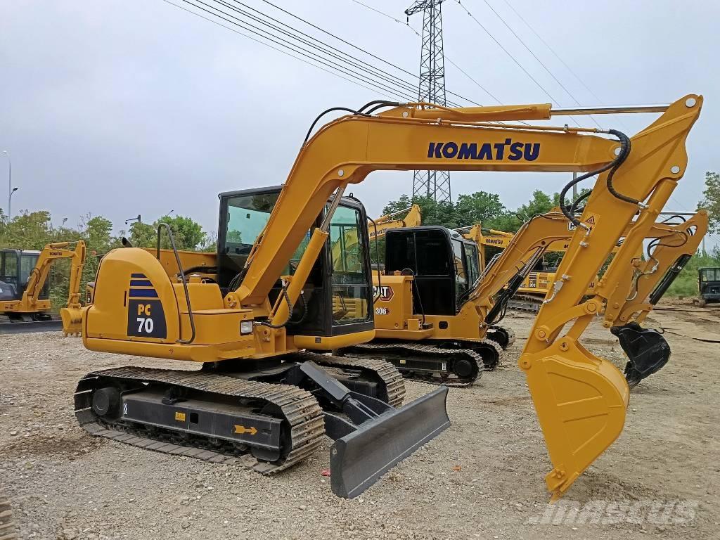 Komatsu PC 70 Средни екскаватори 7т - 12т