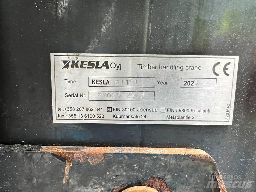 Kesla 2112T Каранове за дървен материал
