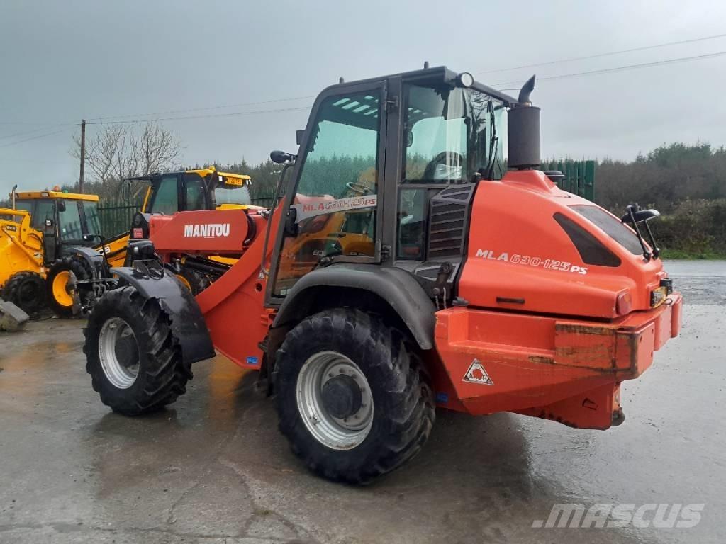 Manitou MLT630-125 Телескопични товарачи за селското стопанство