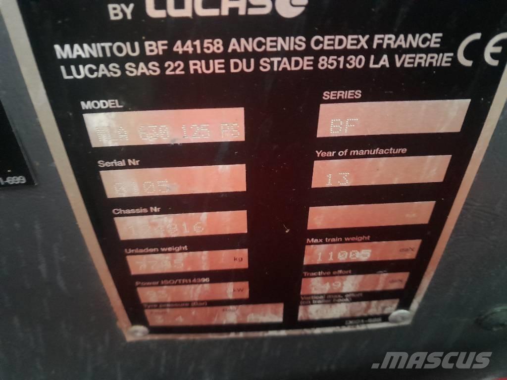 Manitou MLT630-125 Телескопични товарачи за селското стопанство