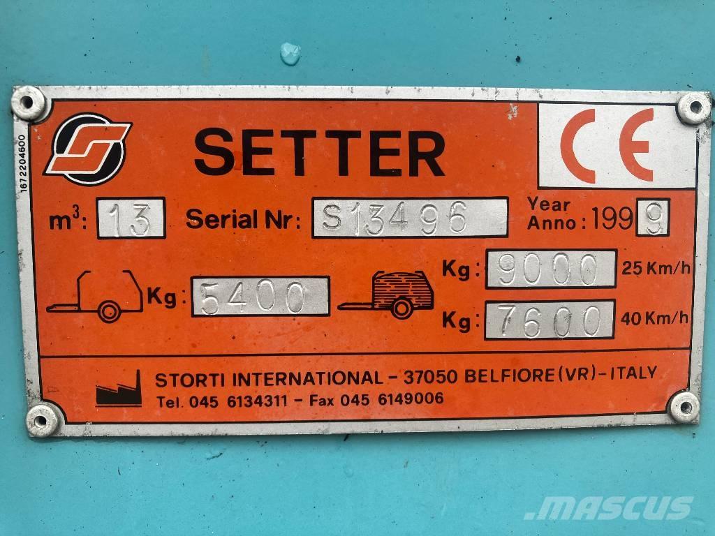Storti setter ds 130 Техника за разтоваране на силоз